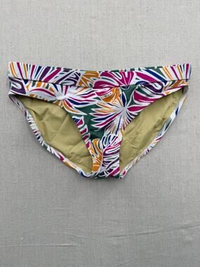 Sporti Bold Tropical Print Bikini Bottom - Multicolor